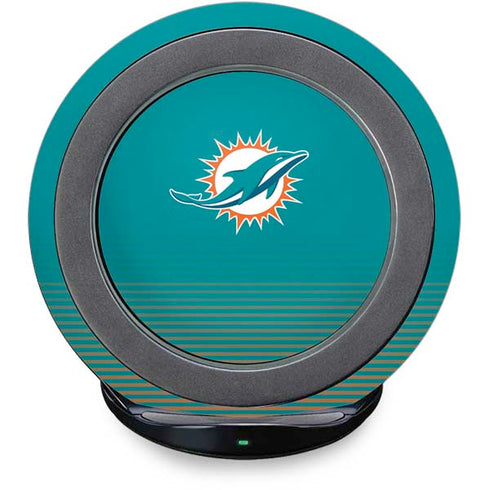 NFL Miami Dolphins Breakaway Fast Charge Wireless Charging Stand Skin